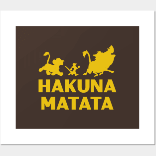 Hakuna Matata Posters and Art